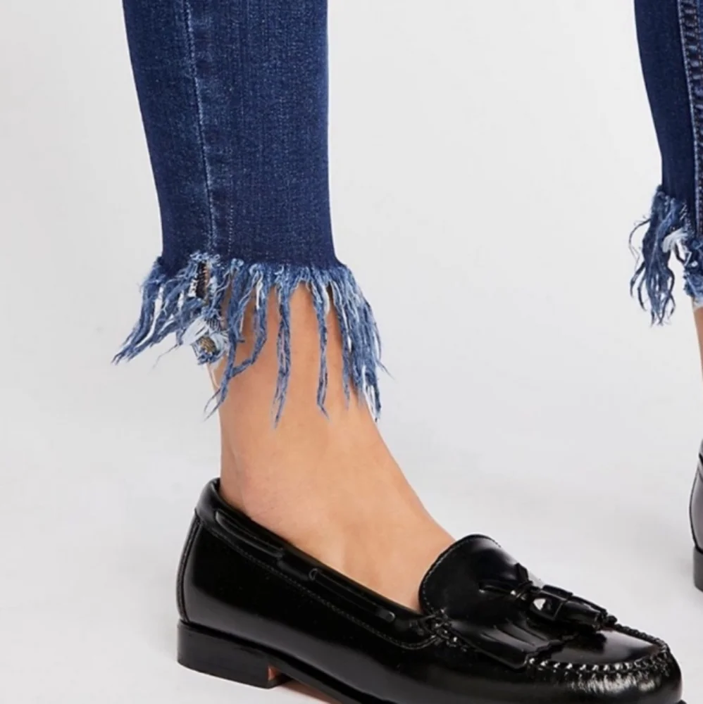 Free People Great Heights Cropped Jeans Size 27
